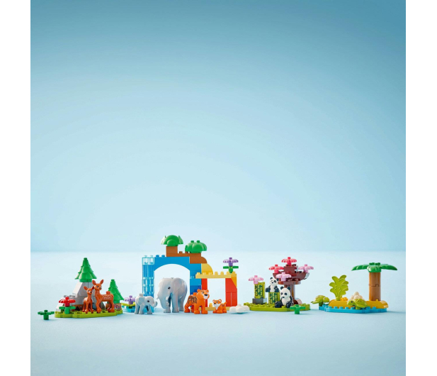 LEGO DUPLO 10446 Rodziny dzikich zwierząt 3 w 1 - 1283652 - zdjęcie 11